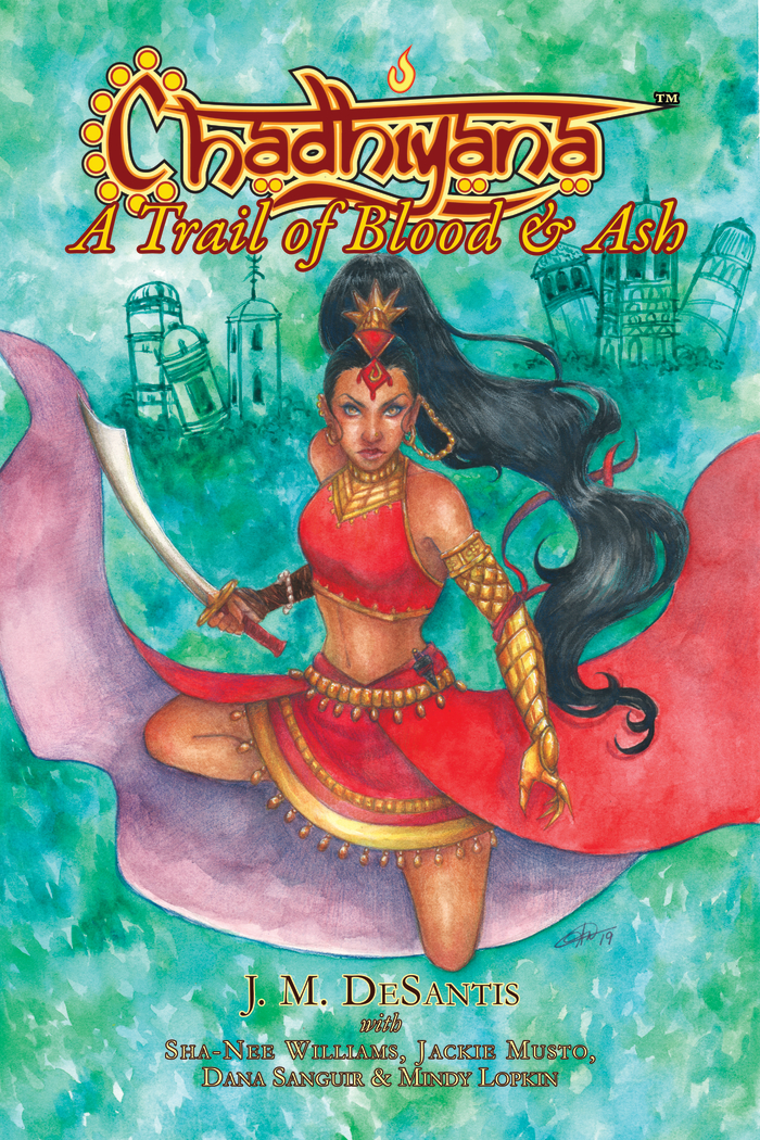 Chadhiyana: A Trail of Blood & Ash cover art by Sha-Nee Williams