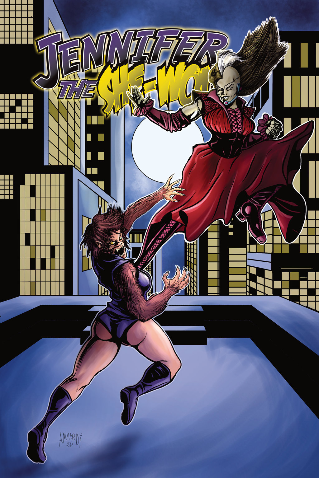 Jennifer the She-Wolf #2 by Luis Cruz